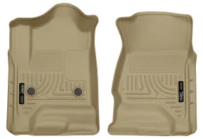 2014-2015 Cadillac / Chevrolet / GMC Truck Front Floor Liners - Tan