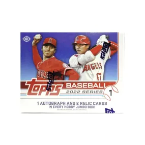 2022 Topps Series 1 Jumbo Hobby Box