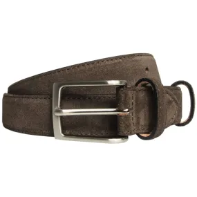 30 mm Sartorial Suede Belt Bison