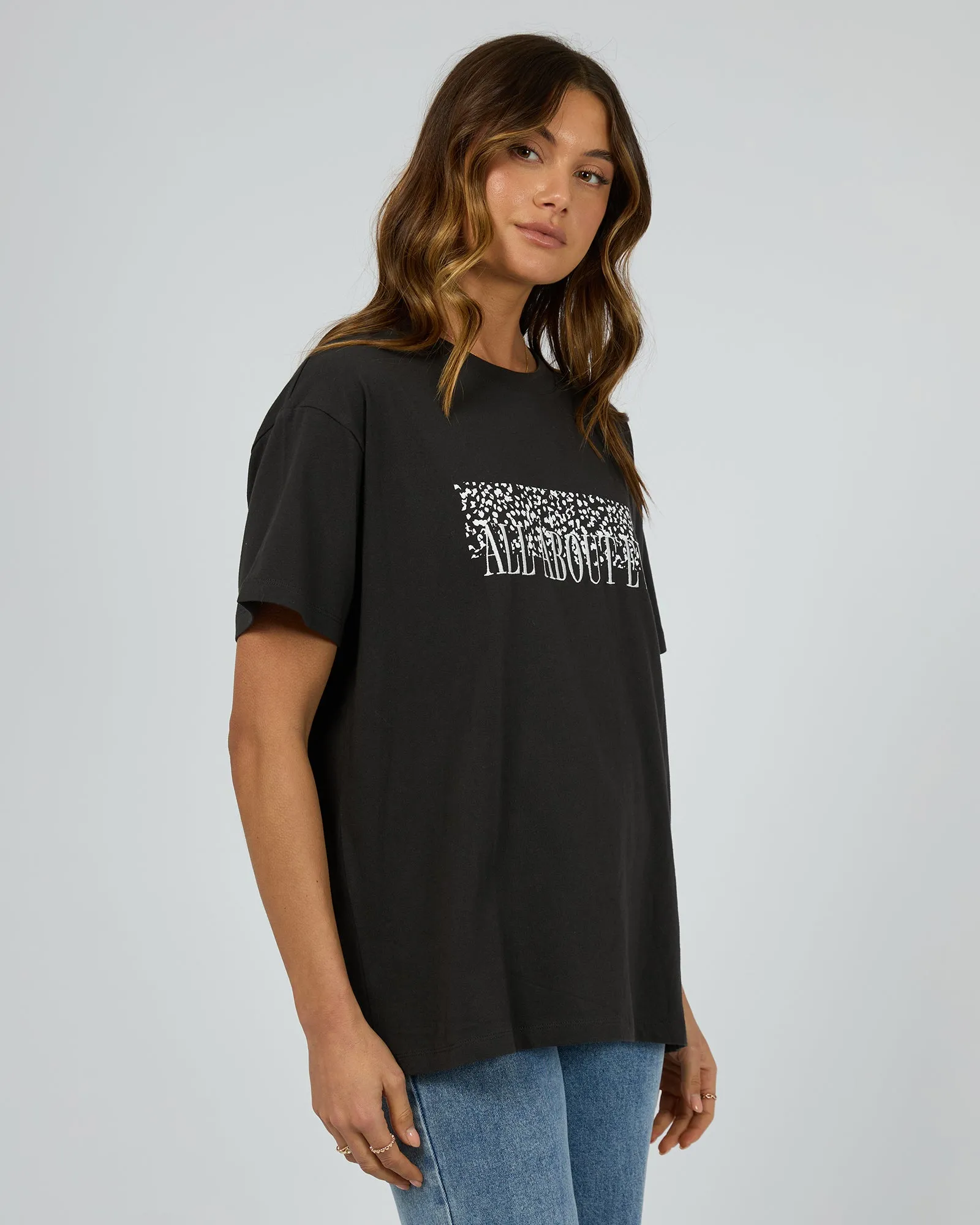 All About Eve Rhi Standard Tee Black