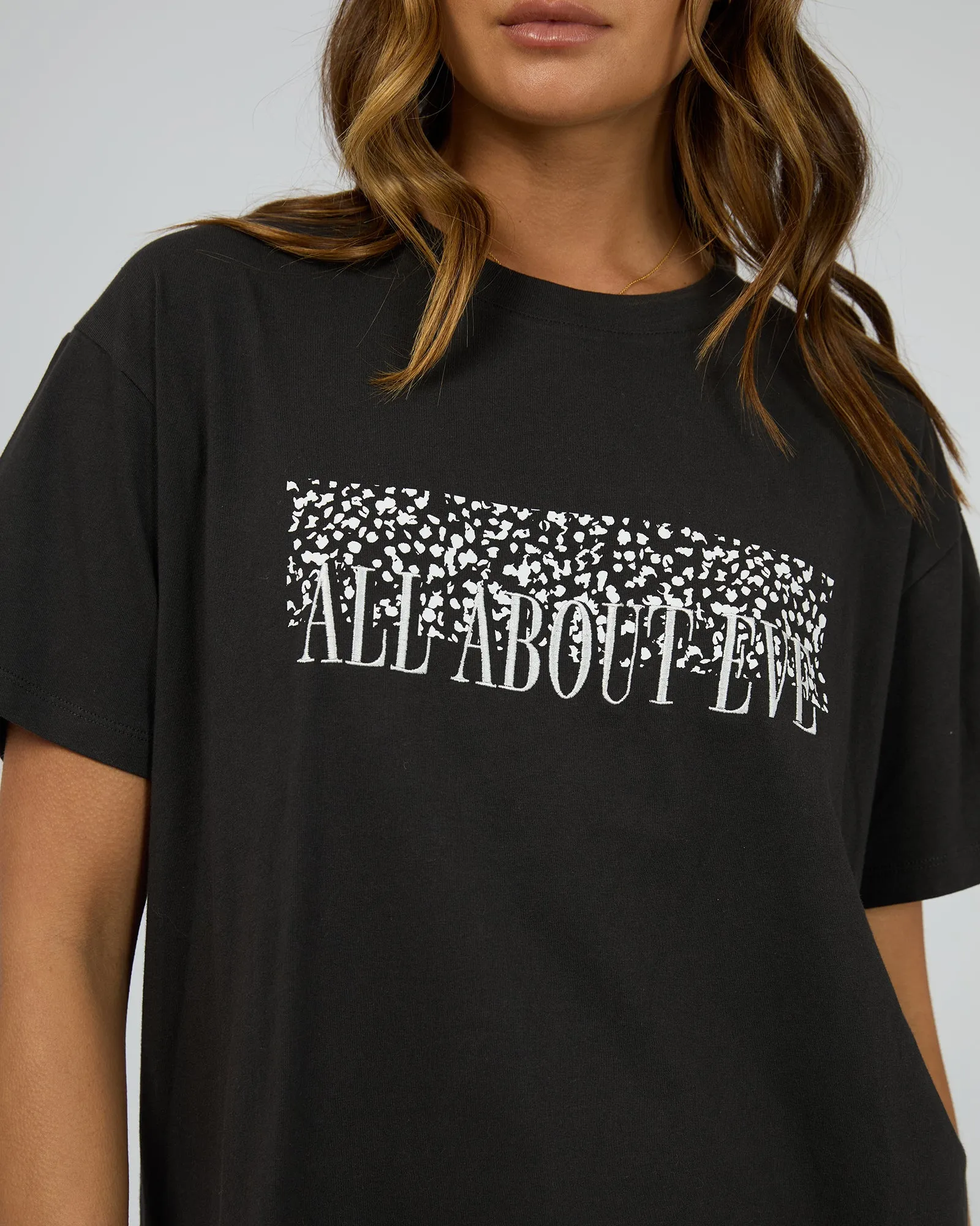 All About Eve Rhi Standard Tee Black