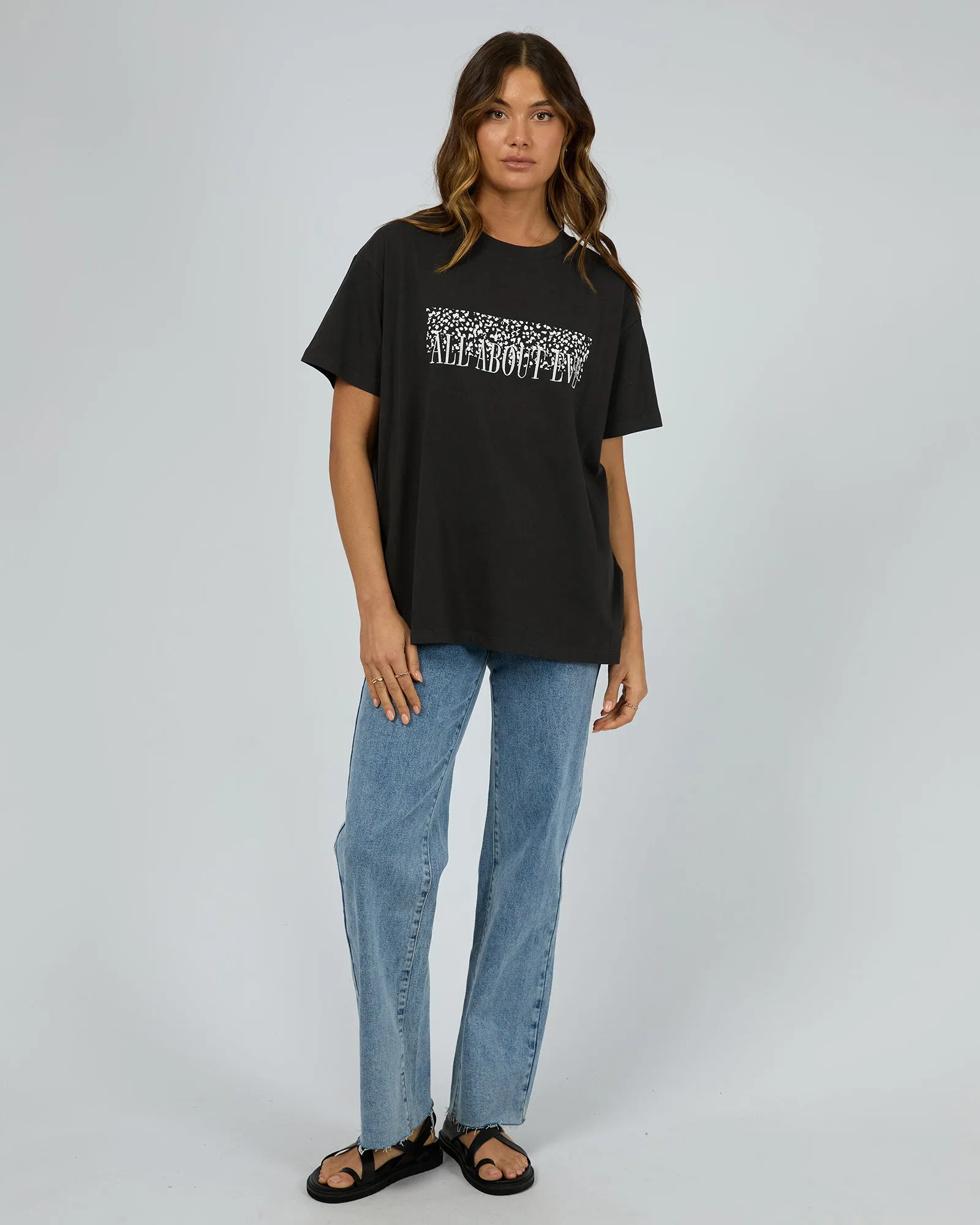 All About Eve Rhi Standard Tee Black