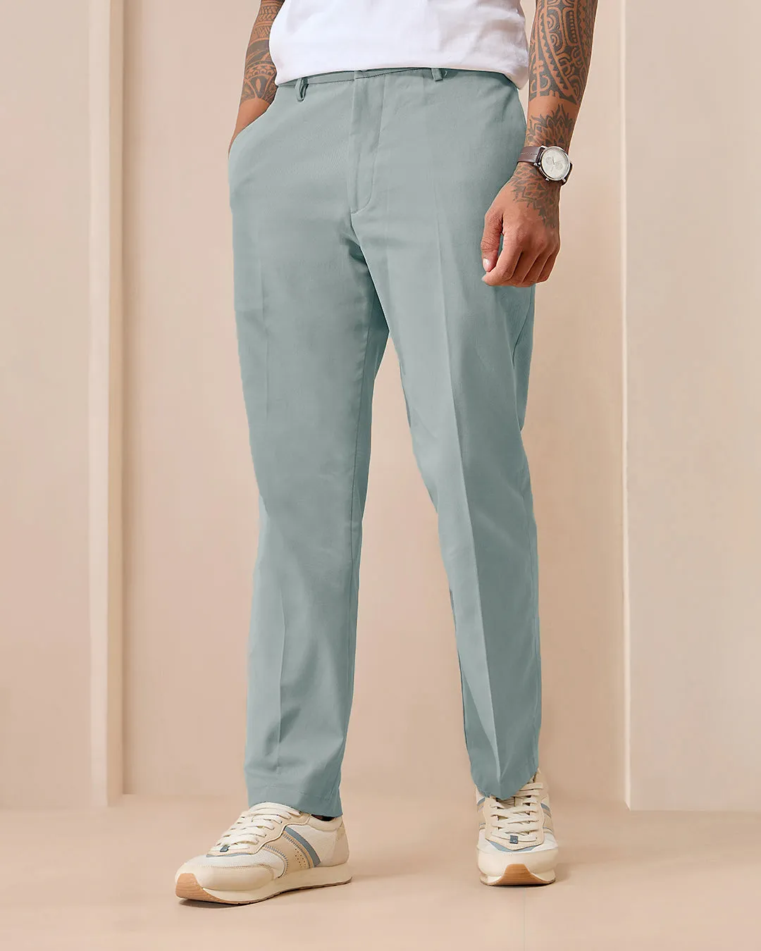 Aqua Breeze Comfort Fit Cotton Chinos