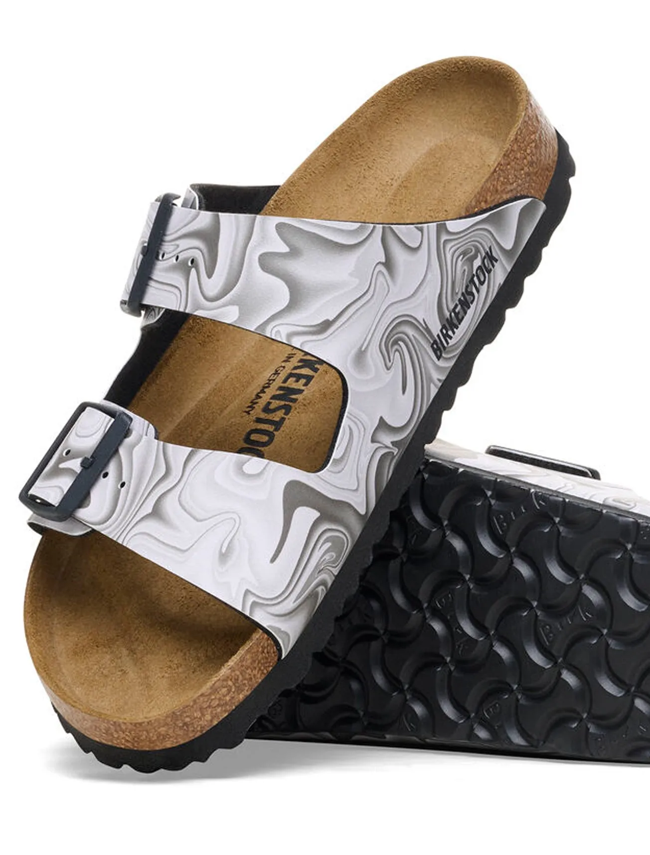 Arizona Birko-Floor Sandal, Marble