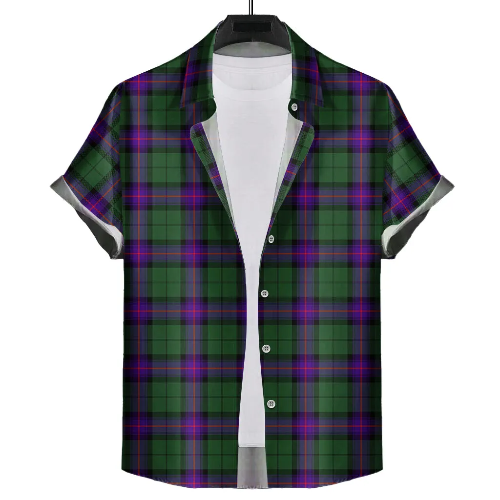 Armstrong Modern Tartan Short Sleeve Button Down Shirt