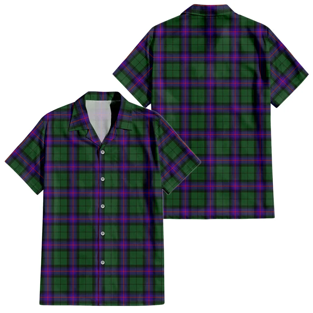 Armstrong Modern Tartan Short Sleeve Button Down Shirt