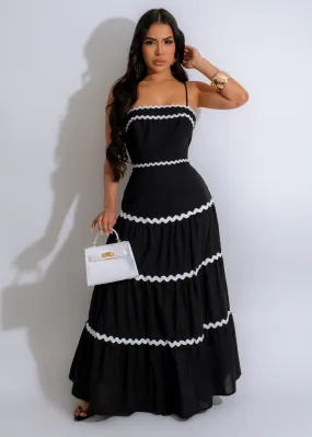 Attitude Maxi Dress Black