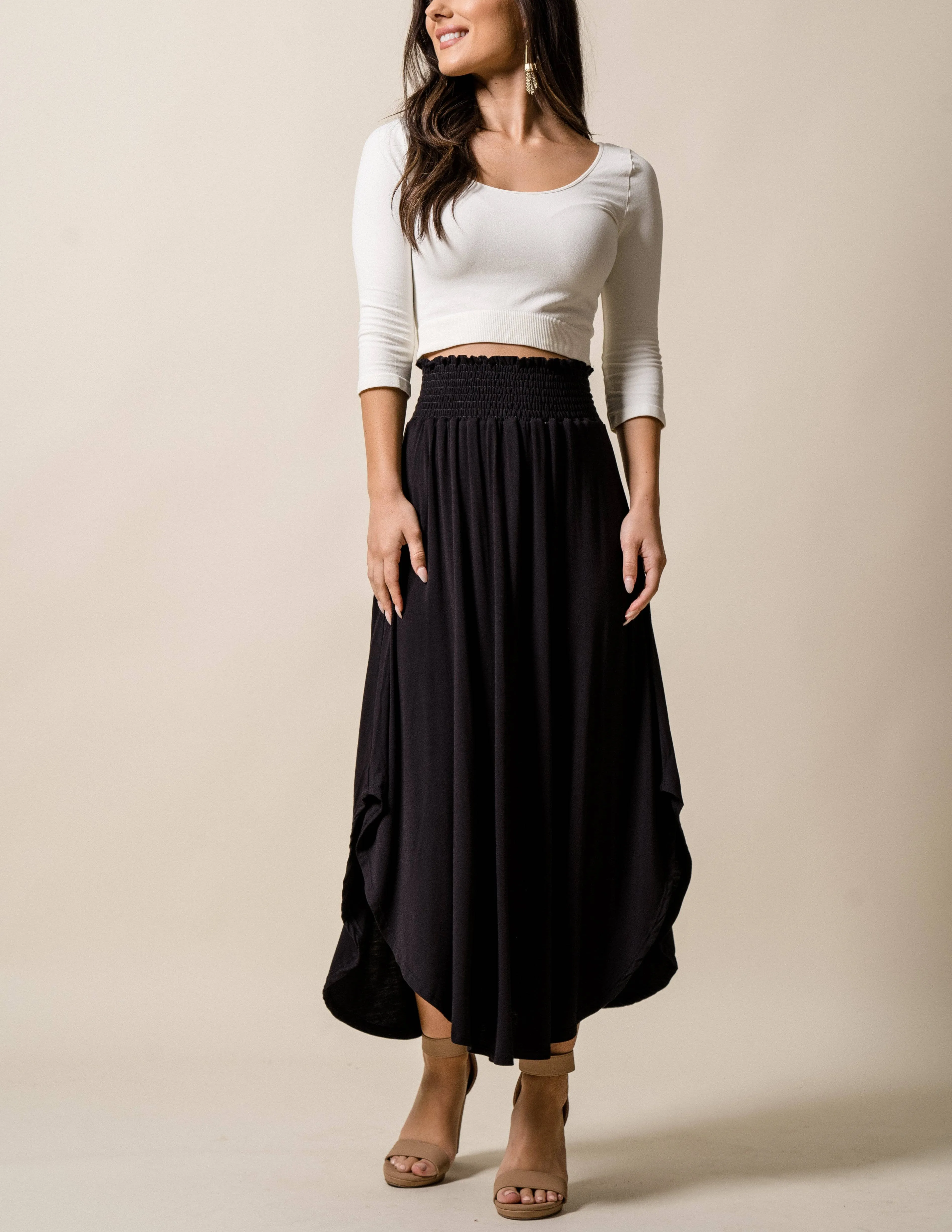 Bamboo Tulip Skirt - As-Is-Clearance