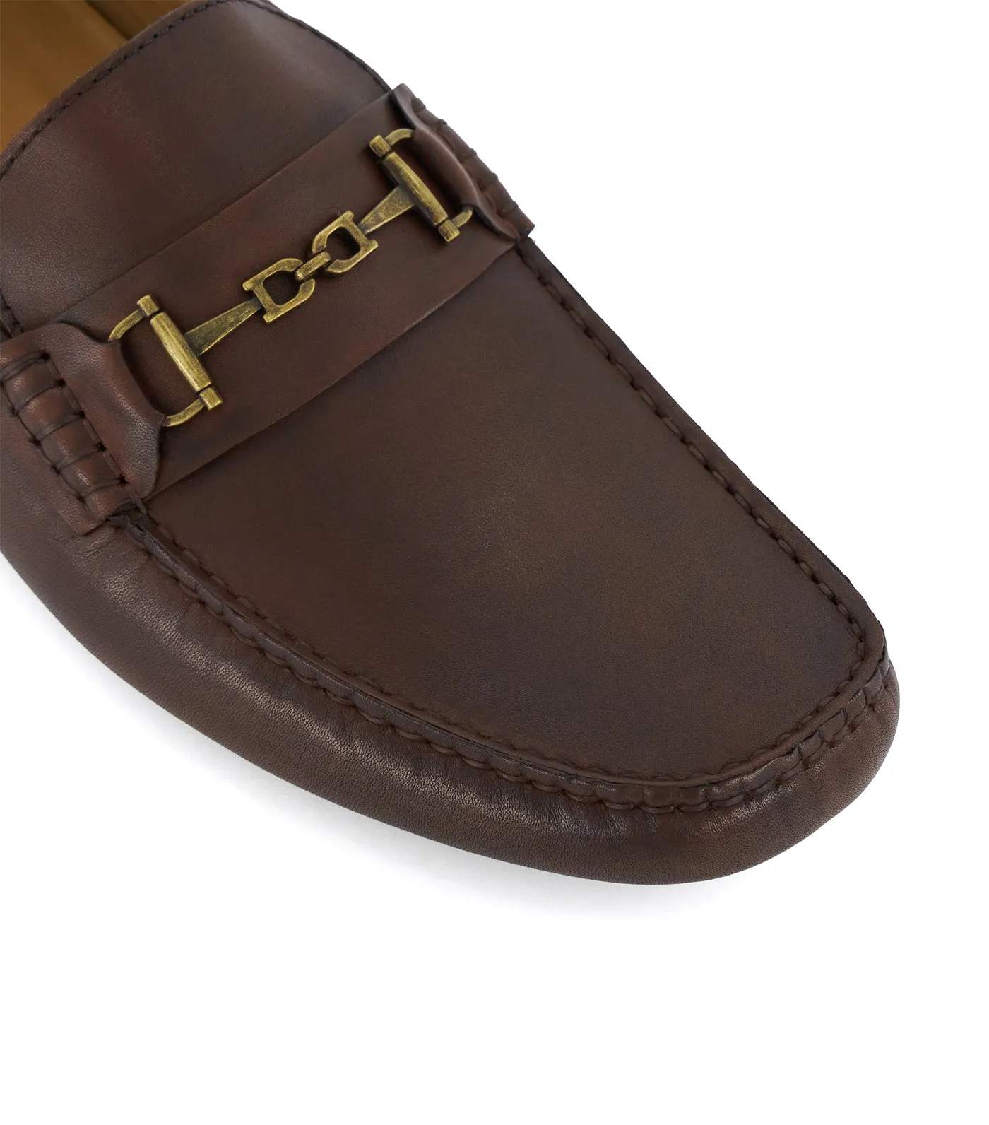 Beckon Driver Shoes Dark Brown