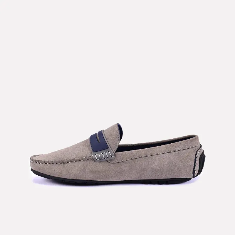 Benedict Gray Penny Loafers 0130824