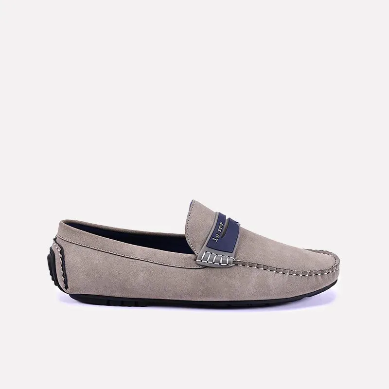 Benedict Gray Penny Loafers 0130824