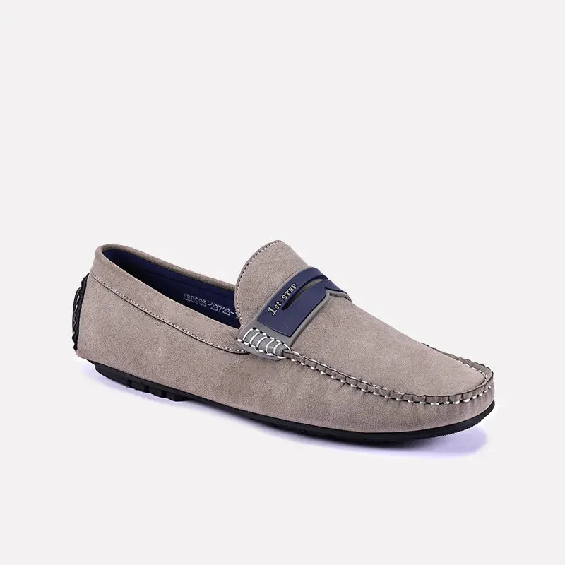 Benedict Gray Penny Loafers 0130824