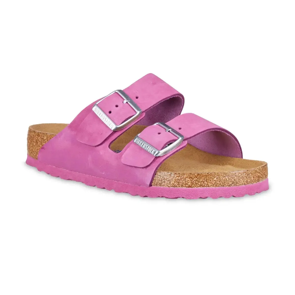 Birkenstock Arizona Soft Footbed Nubuck Leather Sandals