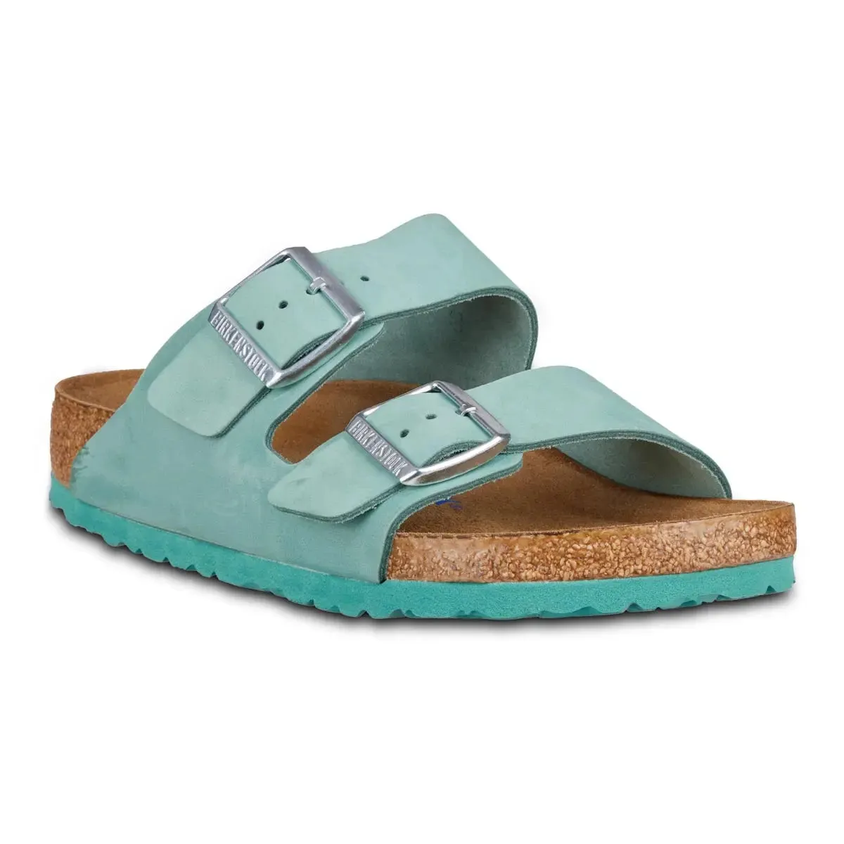 Birkenstock Arizona Soft Footbed Nubuck Leather Sandals