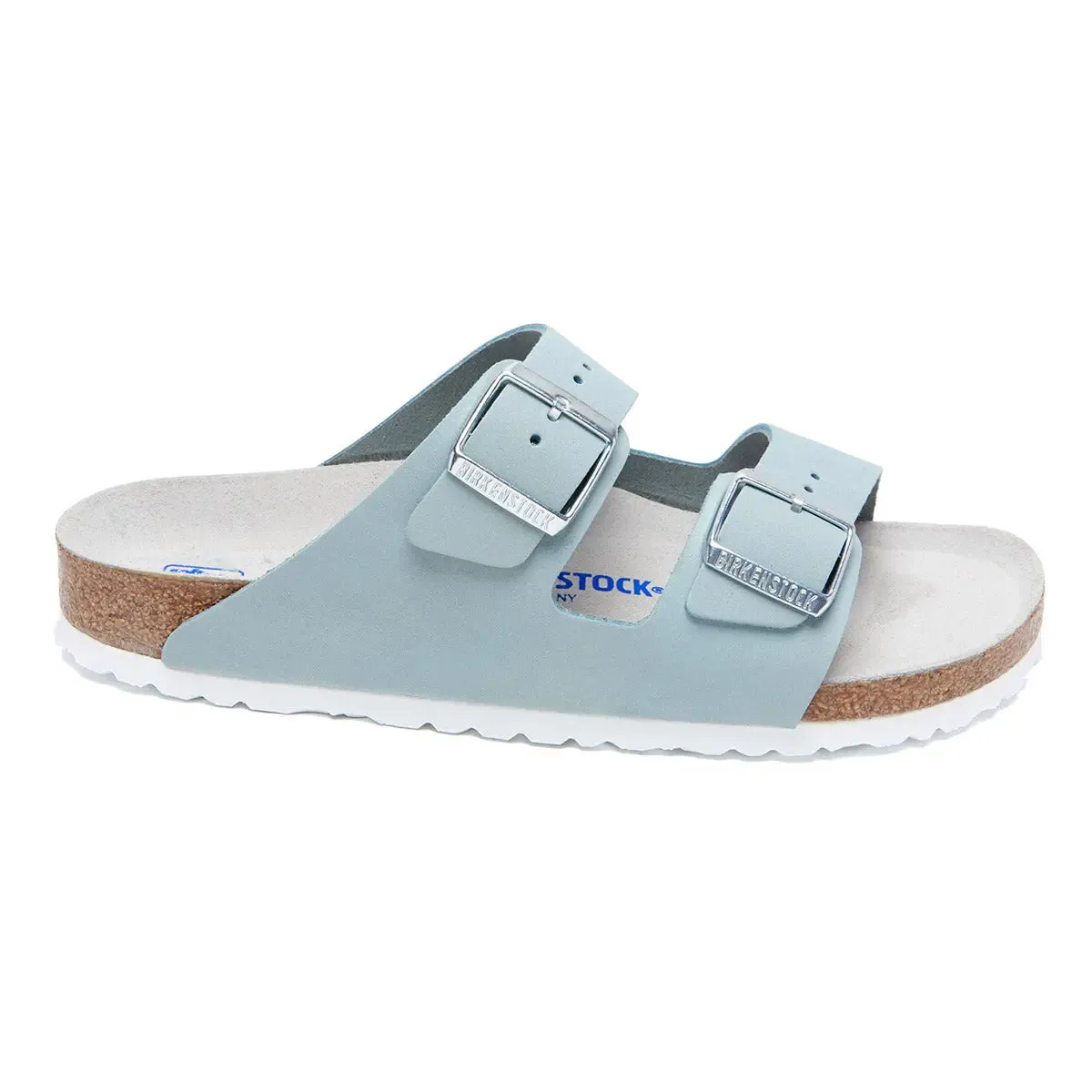 Birkenstock Arizona Soft Footbed Nubuck Leather Sandals