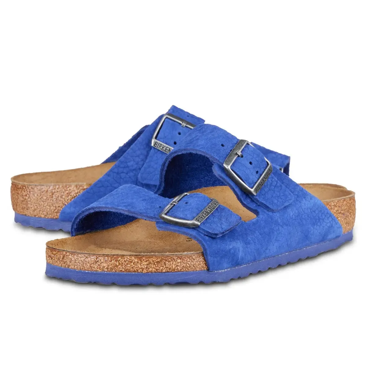 Birkenstock Arizona Soft Footbed Nubuck Leather Sandals