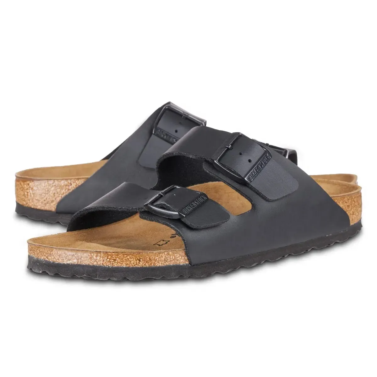 Birkenstock Arizona Soft Footbed Nubuck Leather Sandals