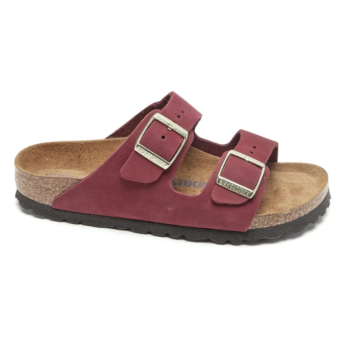 Birkenstock Arizona Soft Footbed Nubuck Leather Sandals