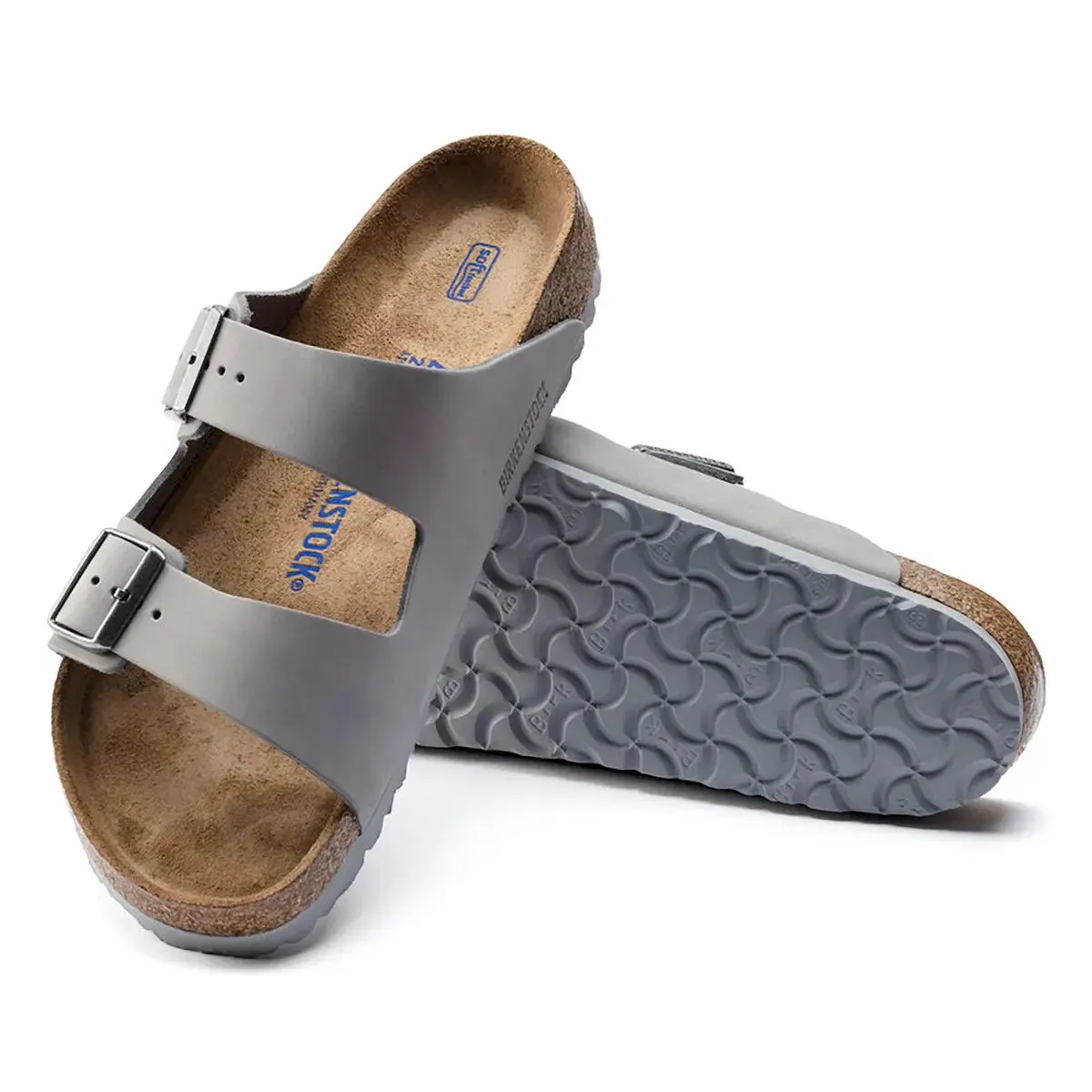 Birkenstock Arizona Soft Footbed Nubuck Leather Sandals