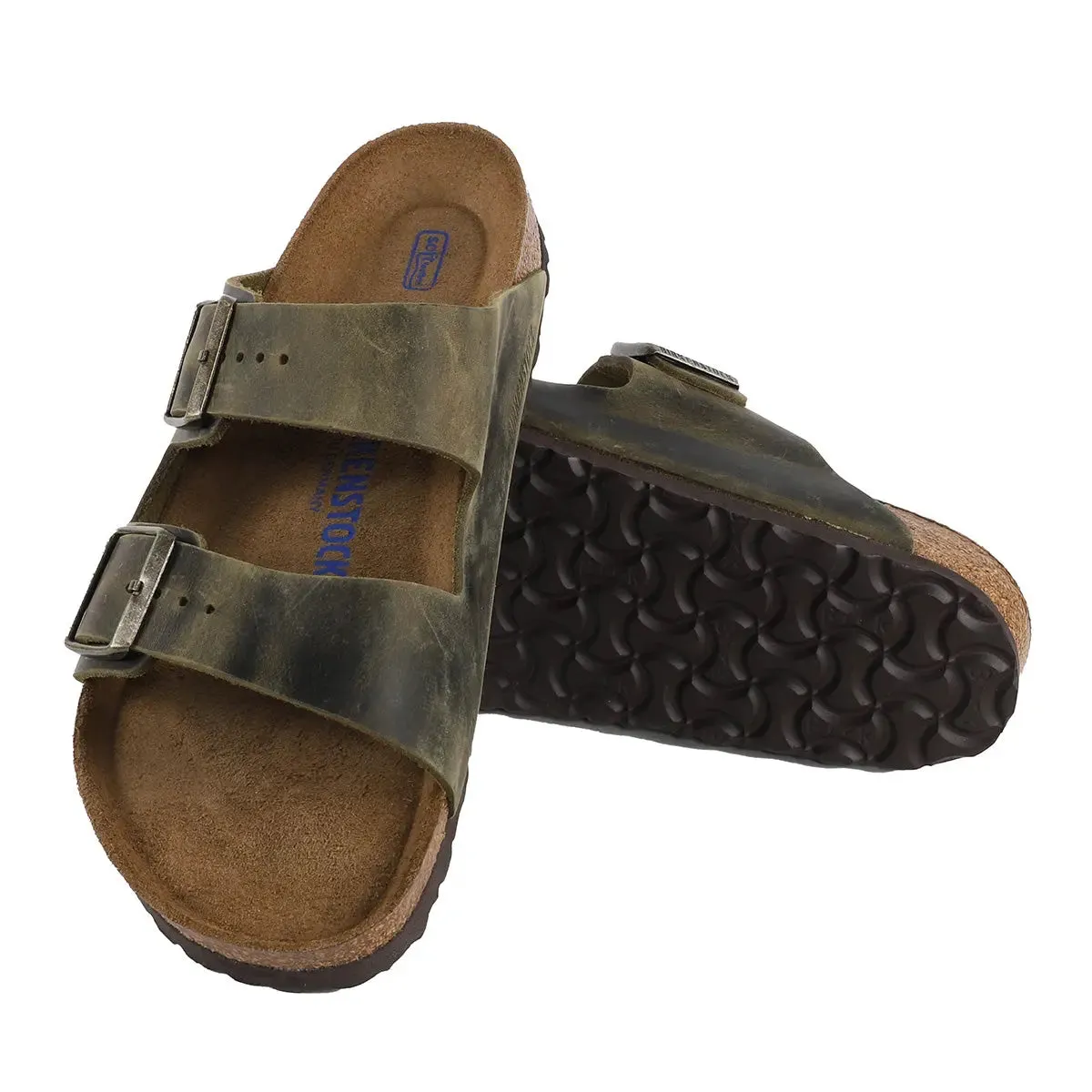 Birkenstock Arizona Soft Footbed Oiled Leather Sandals