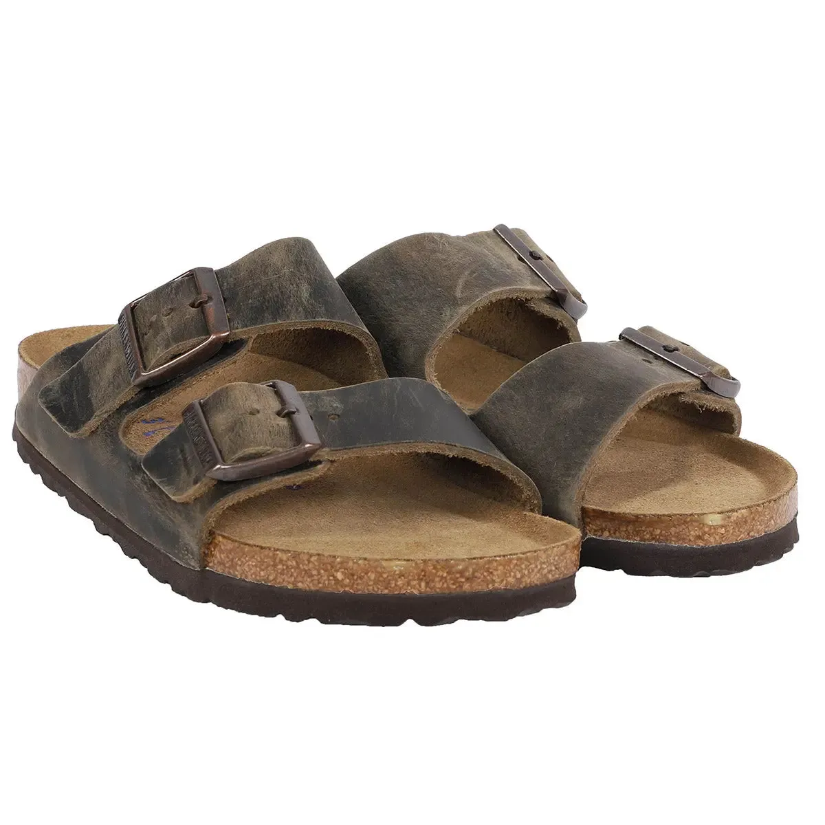 Birkenstock Arizona Soft Footbed Oiled Leather Sandals