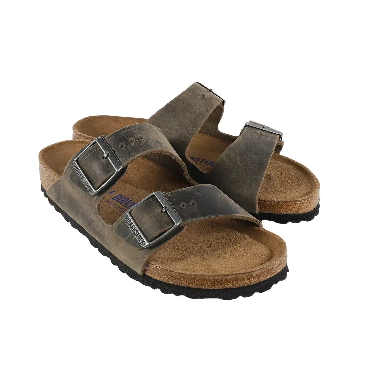 Birkenstock Arizona Soft Footbed Oiled Leather Sandals