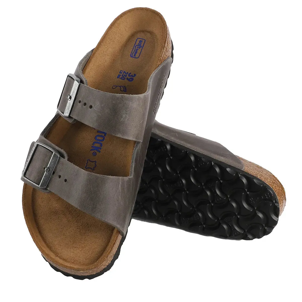 Birkenstock Arizona Soft Footbed Oiled Leather Sandals