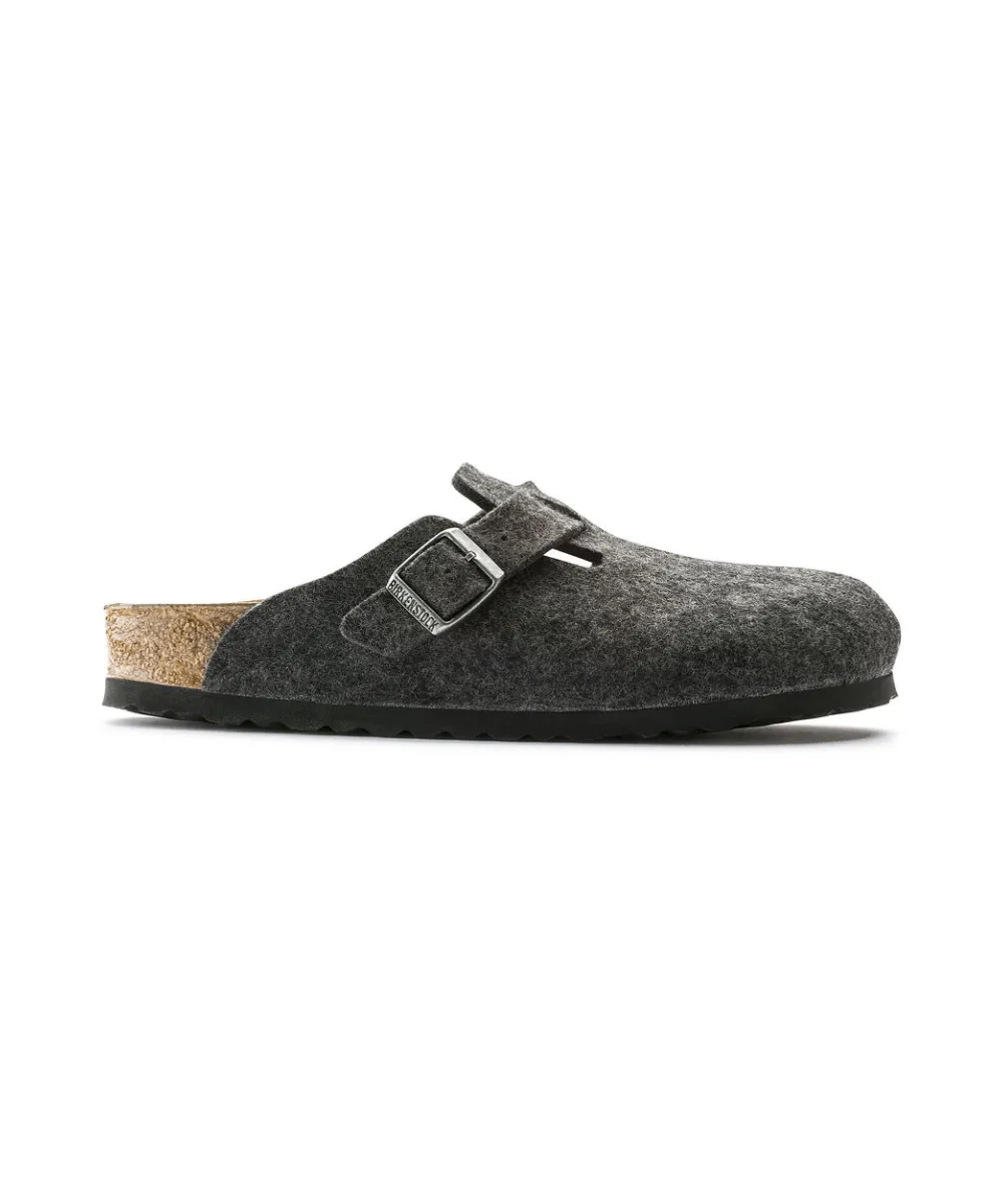 BIRKENSTOCK BOSTON REGULAR FIT IN ANTHRACITE