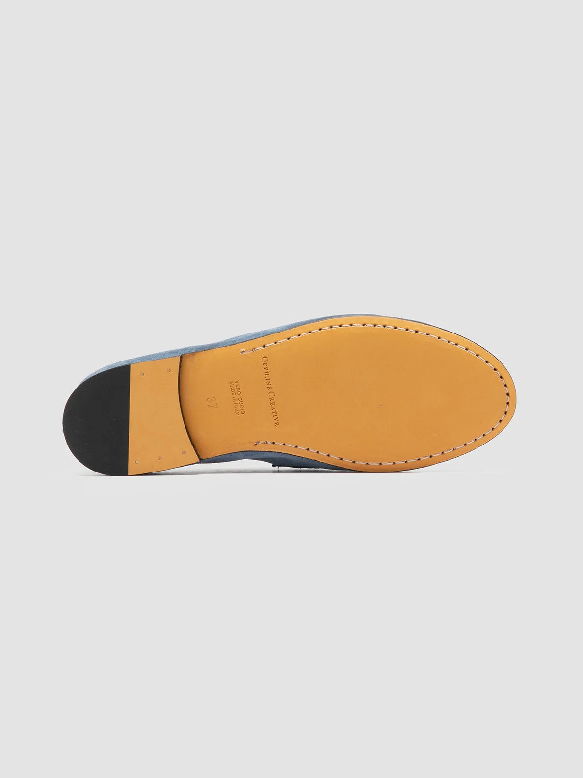 BLAIR 001 - Blue Suede Loafers