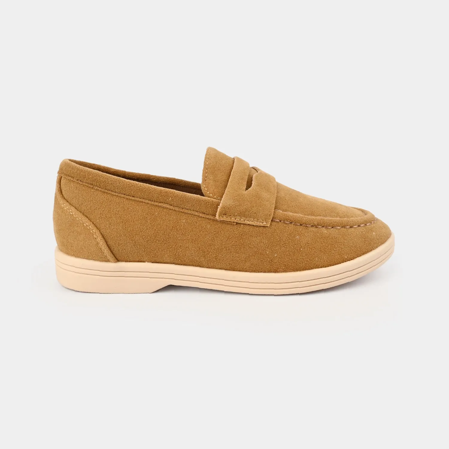 Boys Loafer 703-8-CAMEL