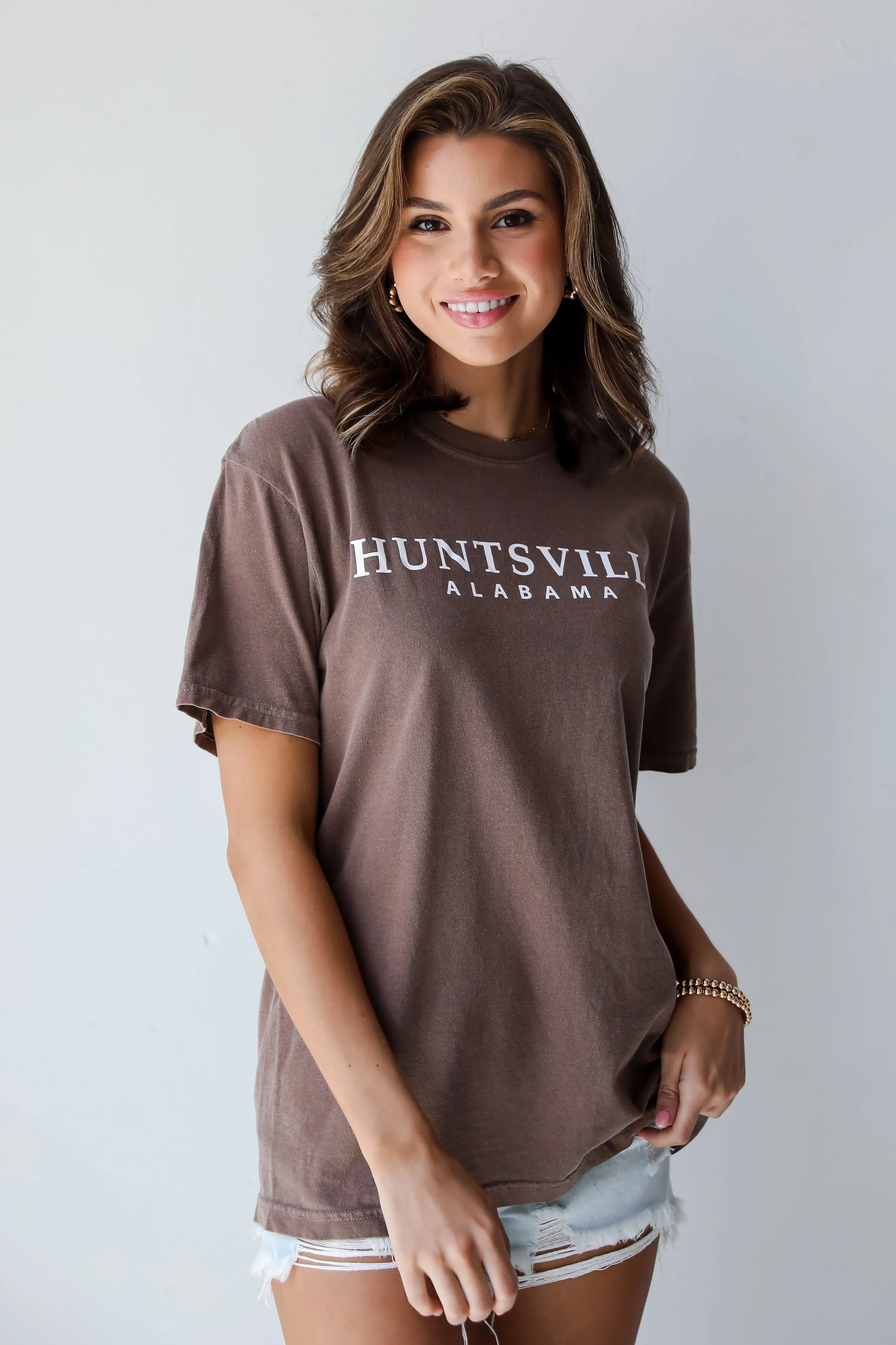 Brown Huntsville Alabama Tee