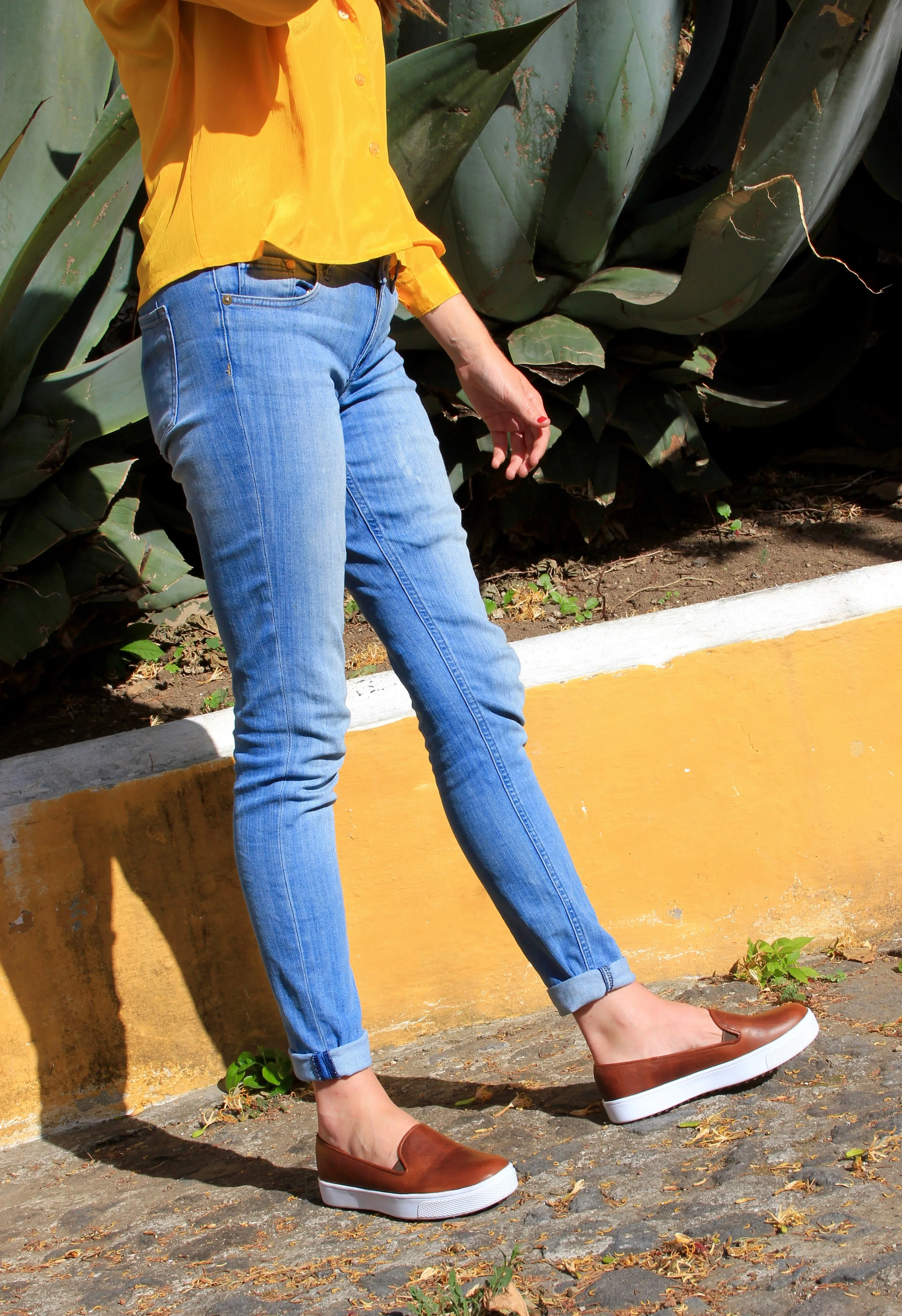 Brown Leather Adventure Sneaker