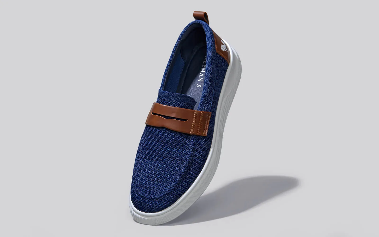 Brunch Loafers : Navy/Tan