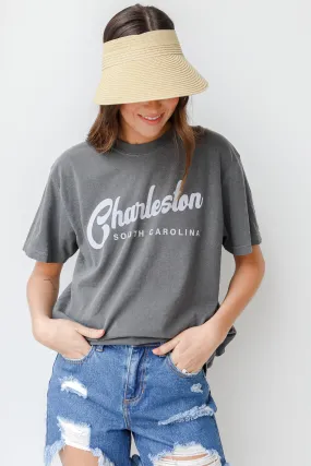 Charcoal Charleston South Carolina Tee