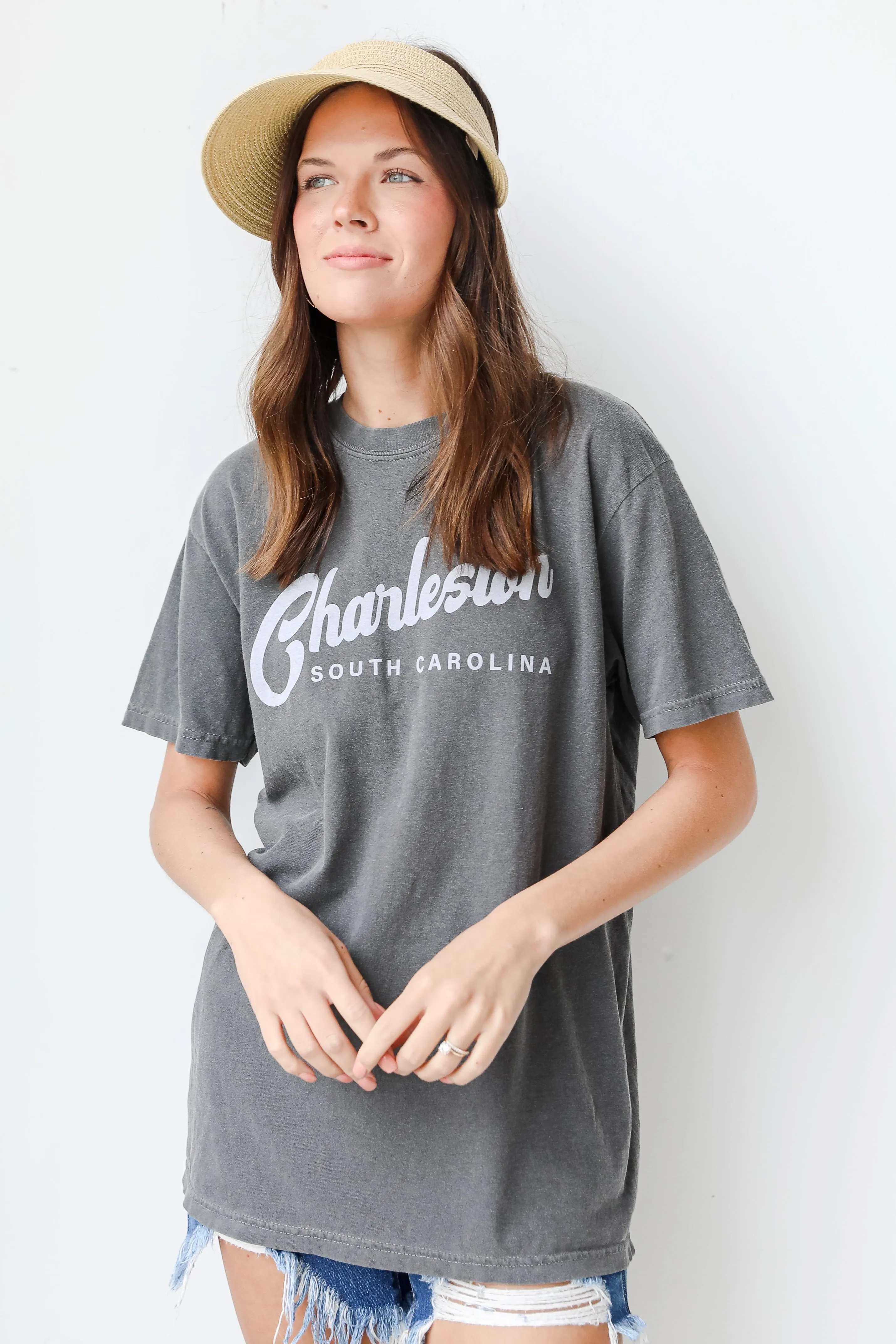 Charcoal Charleston South Carolina Tee