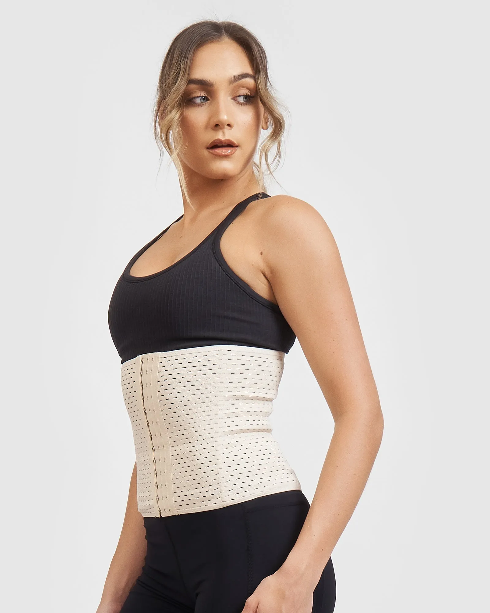 Core Trainer Everyday Breathable Non Latex Waist Trainer - Neutral