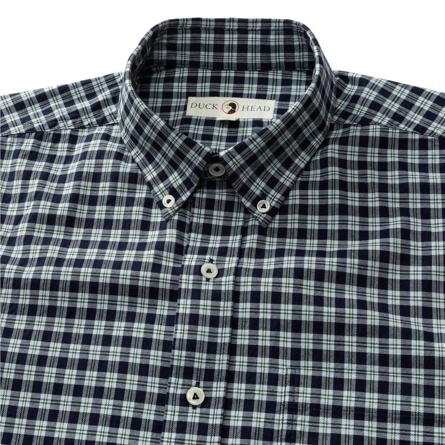 Cotton Oxford Sport Shirt Goodlett Plaid