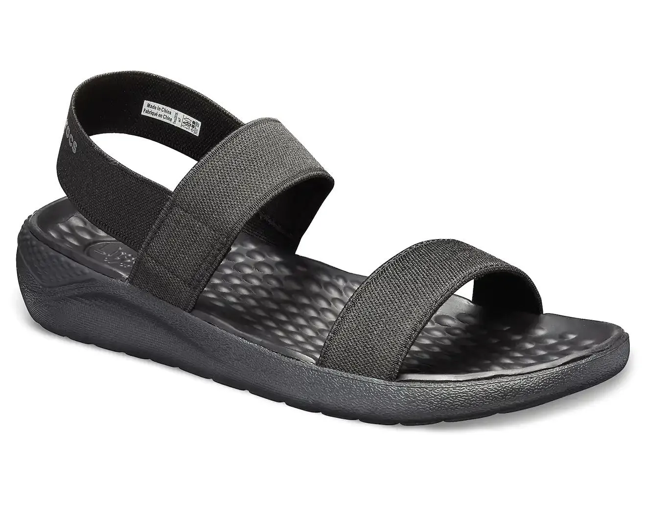 Crocs Womens LiteRide Sandals - Black/Black