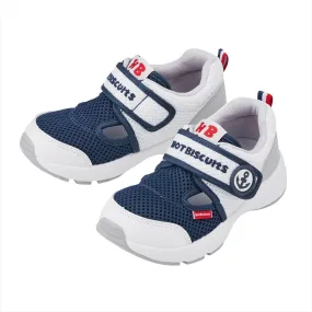 Double Russell Mesh Sneakers for Kids - Marine