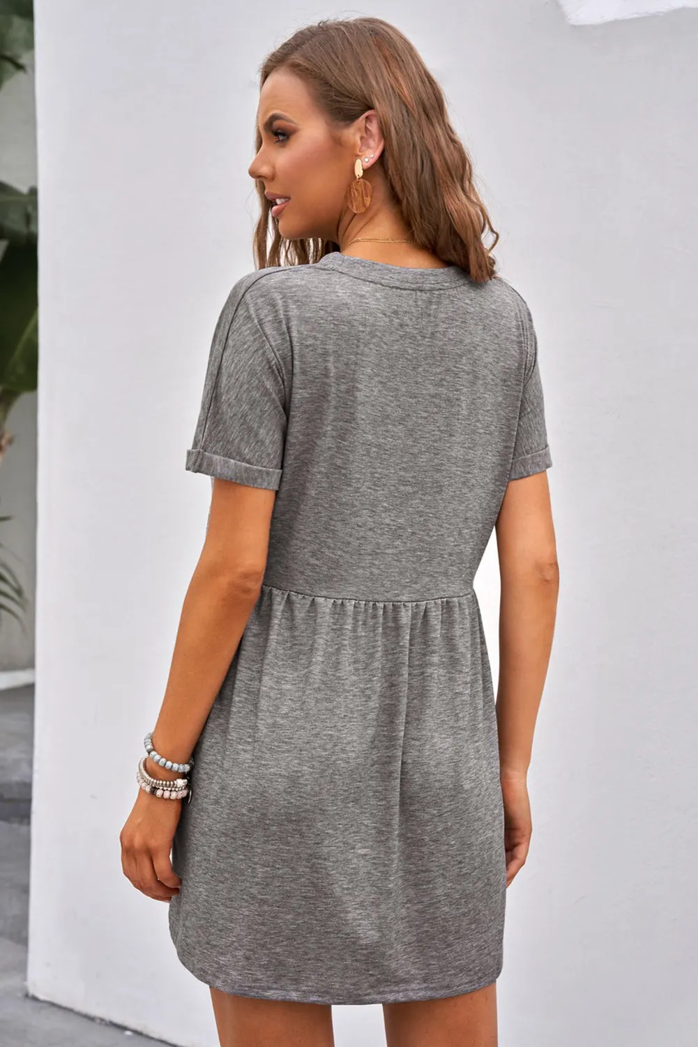 Empire Waist T-Shirt Dress