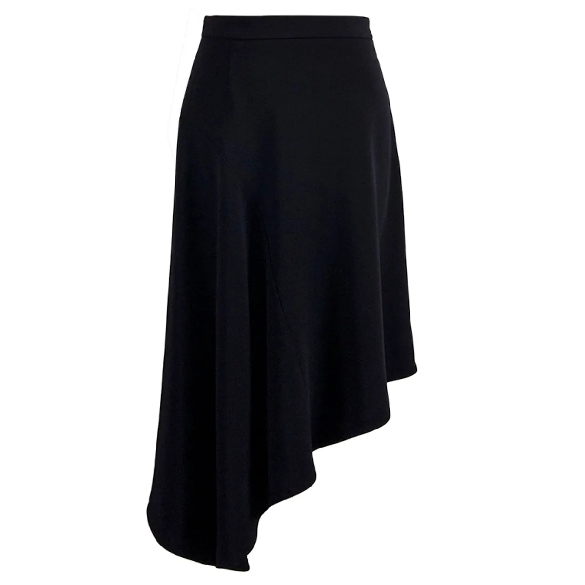 Essence Asymmetrical Skirt Black