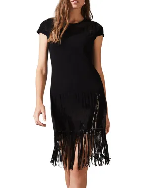 Ferne Fringe Sequin Dress