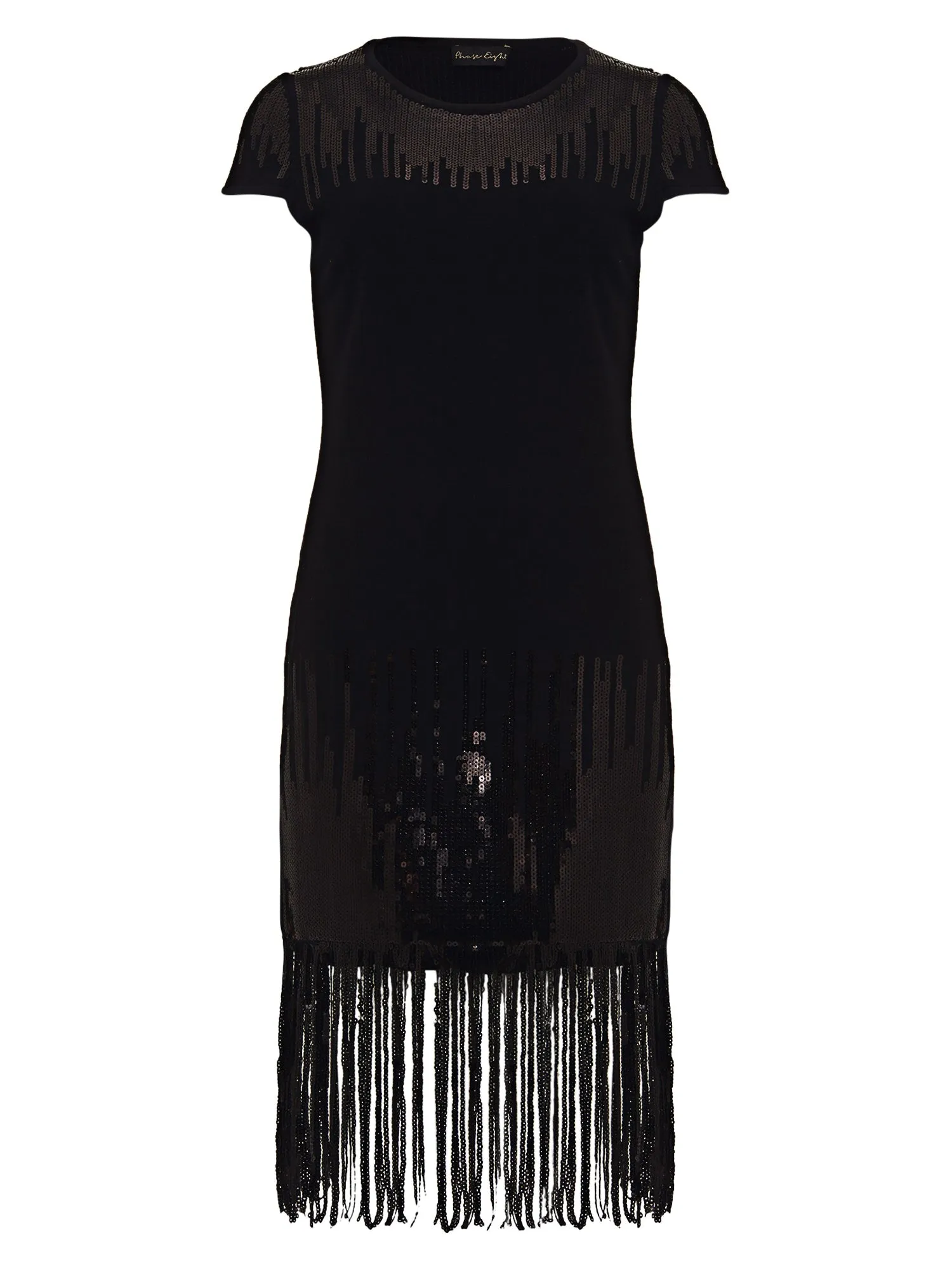 Ferne Fringe Sequin Dress