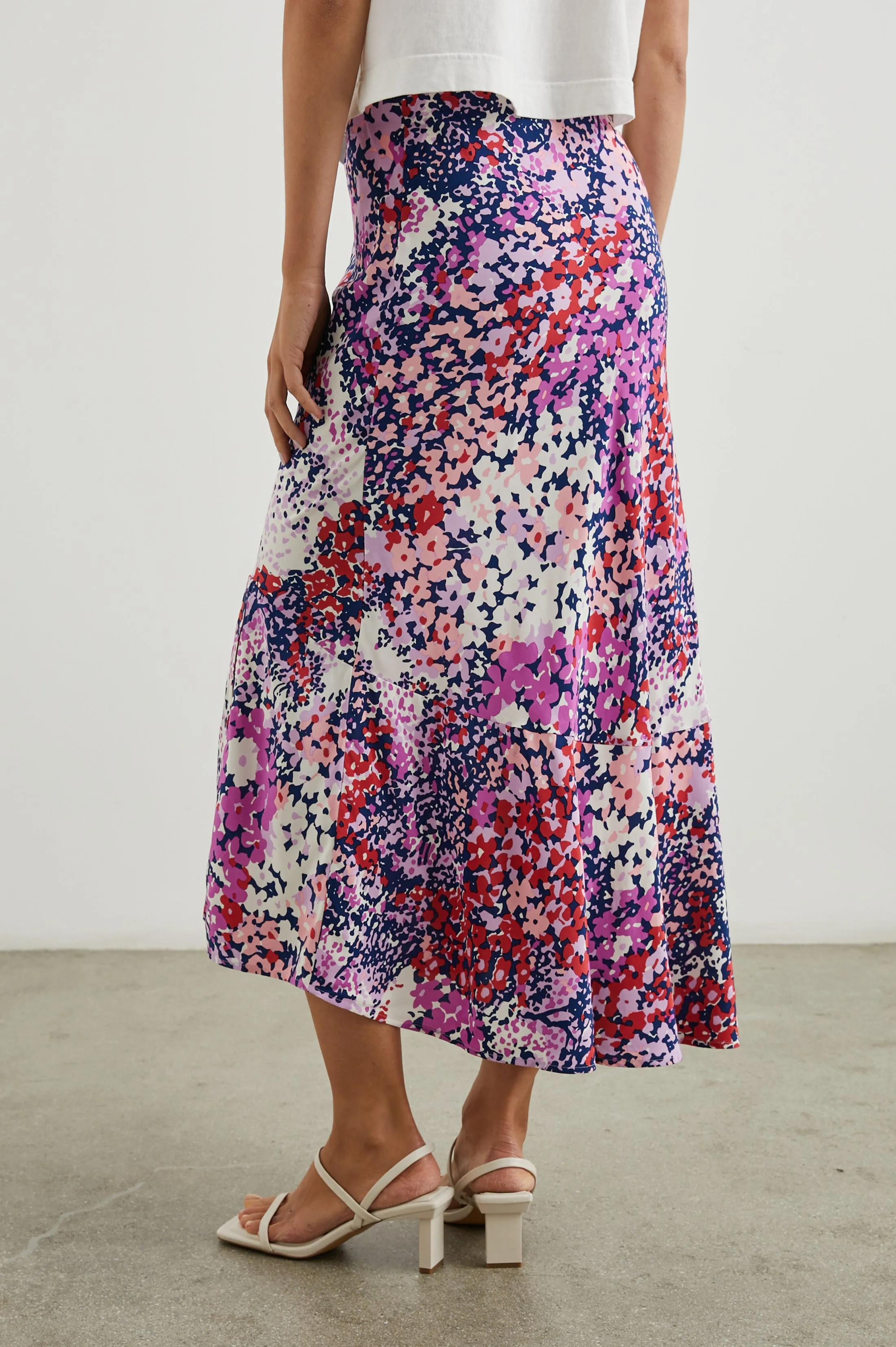 GALA SKIRT - PURPLE GARDENIA