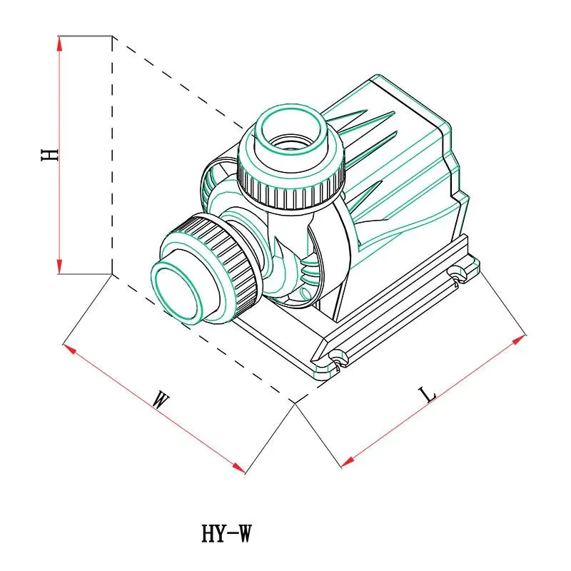 HY-16000 Water Blaster Pump - Reef Octopus