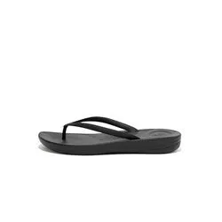 Iqushion Black Ergonomic FitFlops