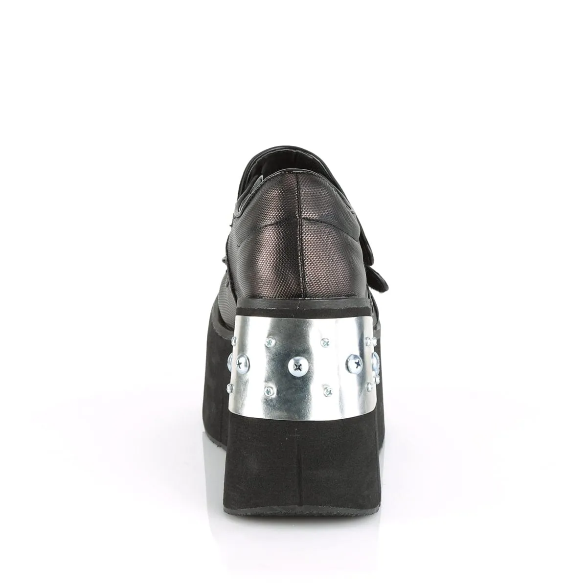 KERA-13 Black-Pewter Vegan Leather