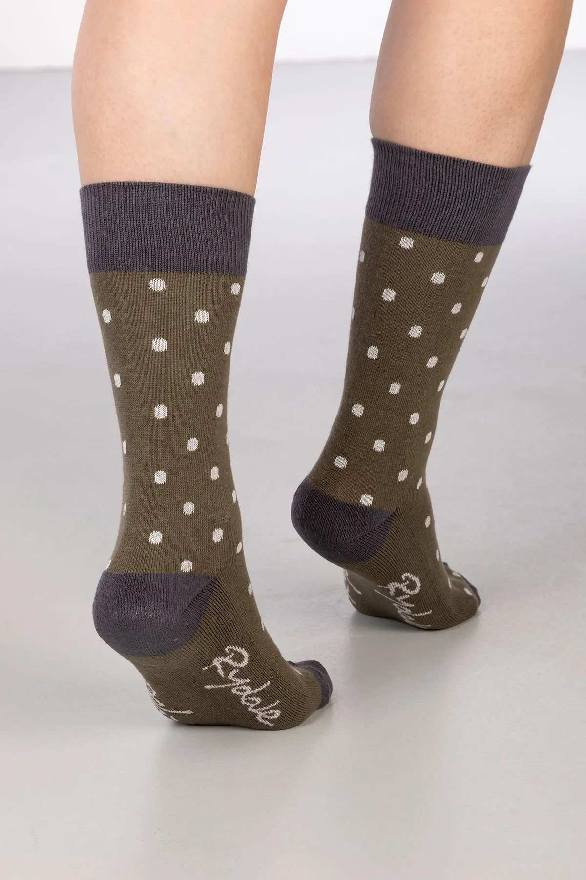 Ladies Polka Dot Ankle Socks