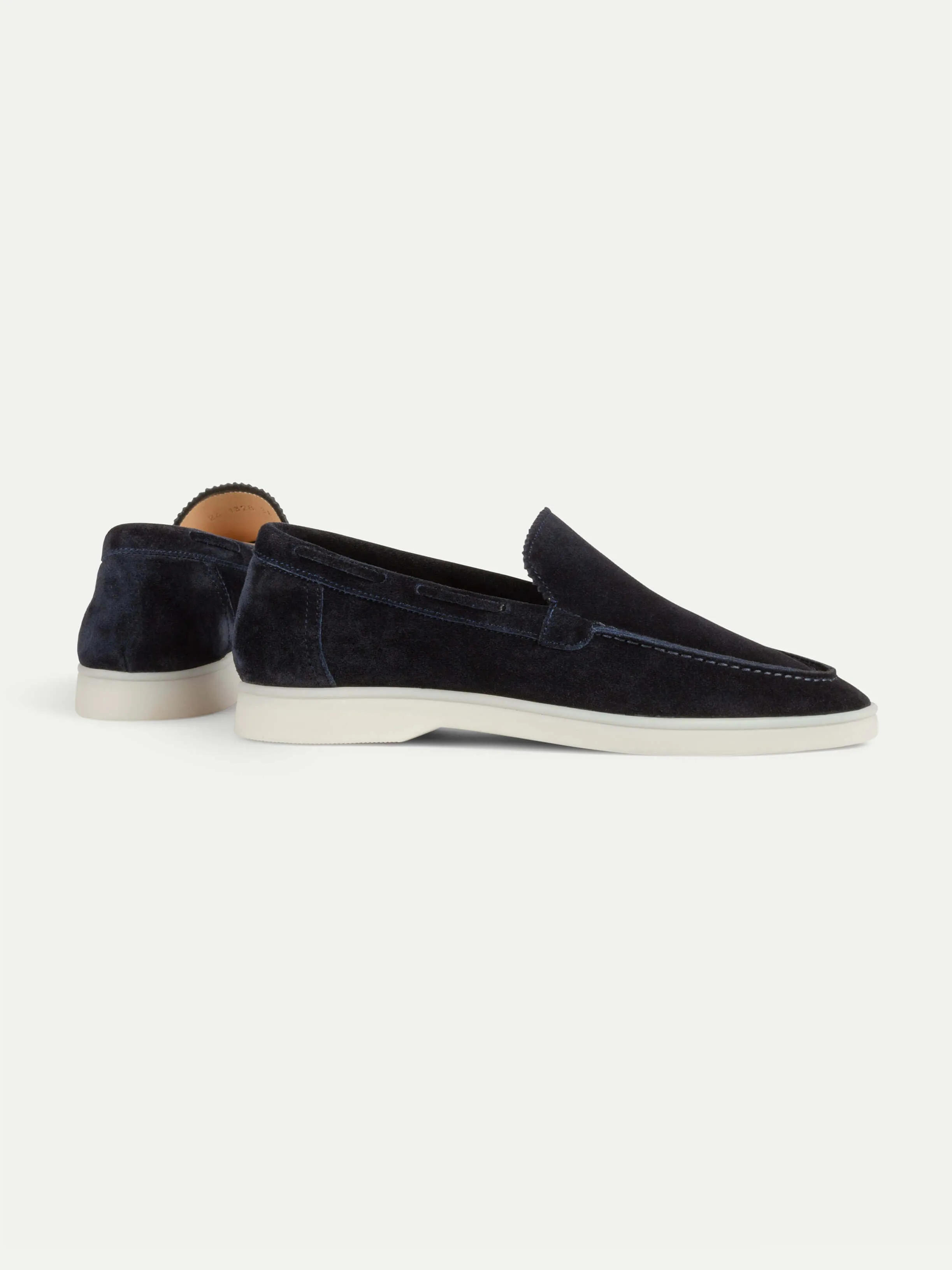 Lady Dark Blue Yacht Loafers