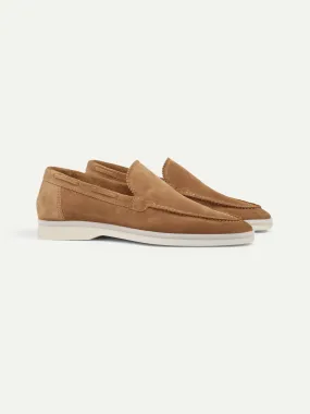 Lady Golden Brown Yacht Loafers